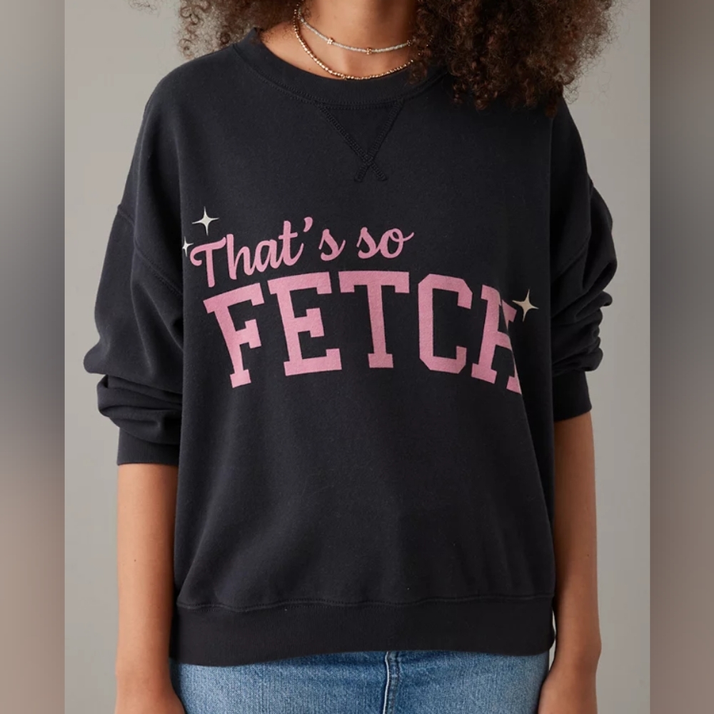 AE x Mean Girls Crew Neck Sweatshirt NWT small